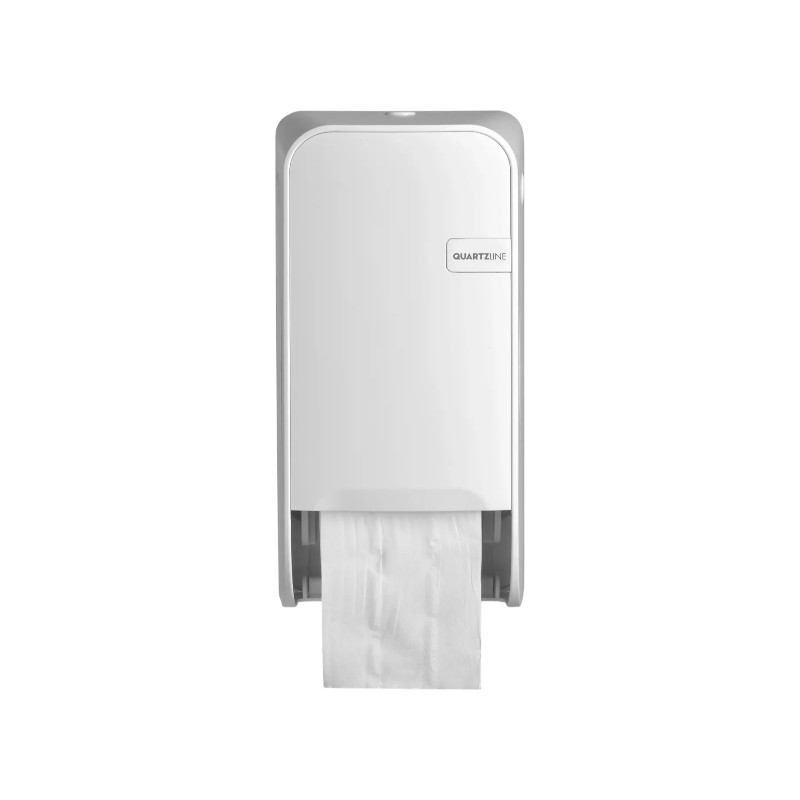 MTS - Toiletpapierdispenser voor doprol - Quartz Line - Wit - 1stk